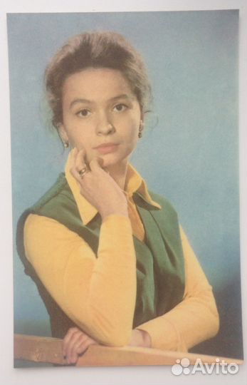 Открытки с артистами СССР винтажные открытки