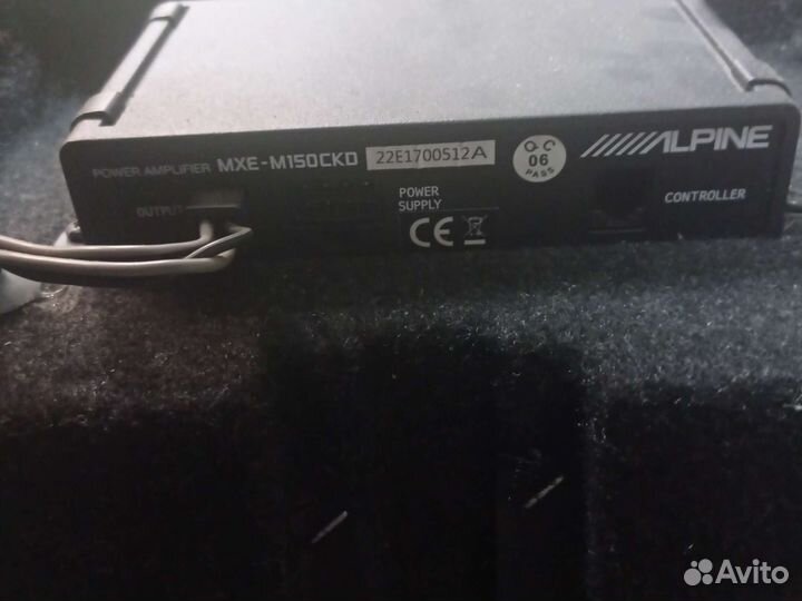 Активный сабвуфер alpine