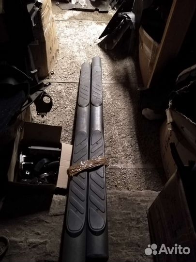 Подножки Nissan Navara