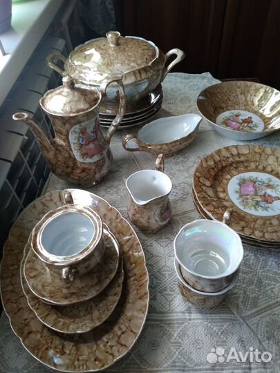 Cтоловый сервиз мадонна производства гдр