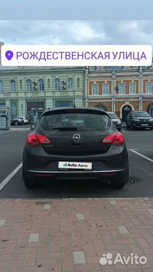 Opel Astra 1.6 AT, 2013, 66 000 км