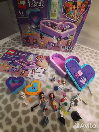 Lego Friends Большая шкатулка и Магнит конструктор