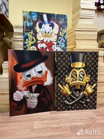 Постер, картина Скрудж Макдак