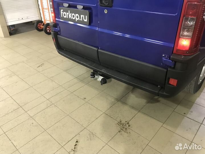 Фаркоп Лидер Плюс для Fiat Ducato (Соллерс) 2007-2