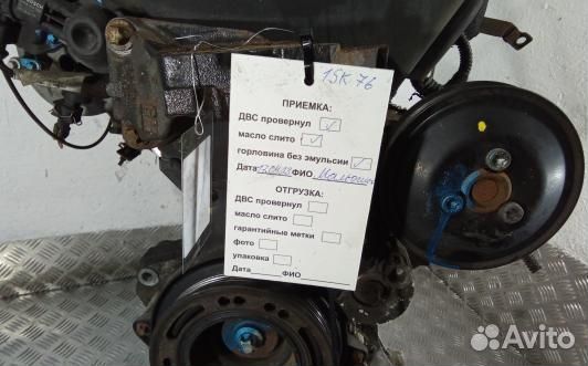 Двигатель бензиновый opel astra H (1SK76BV01)