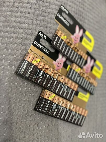 Батарейки пальчиковые и мизинчик новые