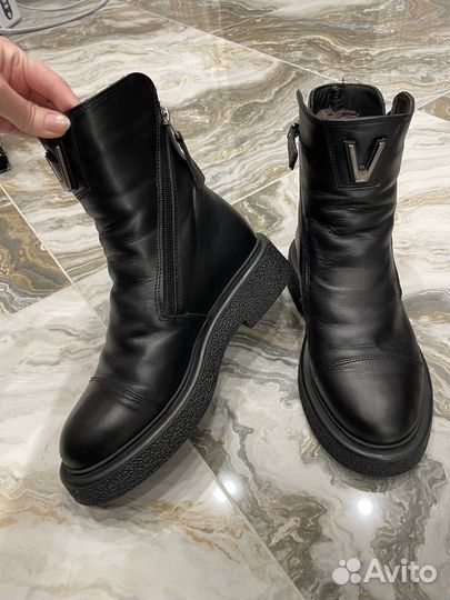 Ботинки женские турция кожа