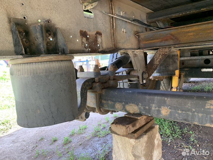 Установка 4 оси на полуприцеп