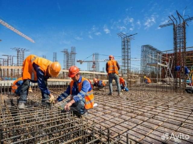 Разнорабочий на стройку, вахта