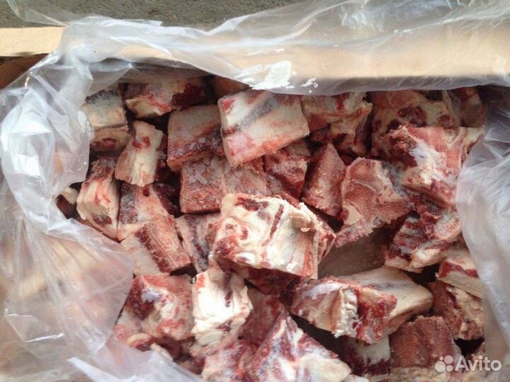 Кости и обрезь говяжья