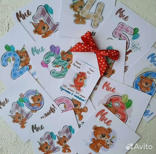 Набор карточек для фотосесий