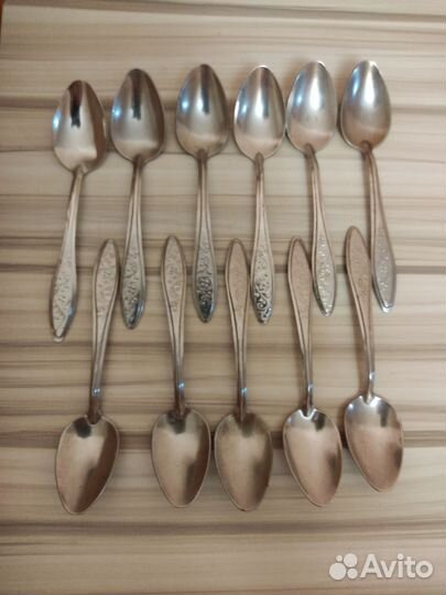 Набор ложек, нержавейка, высокое качество