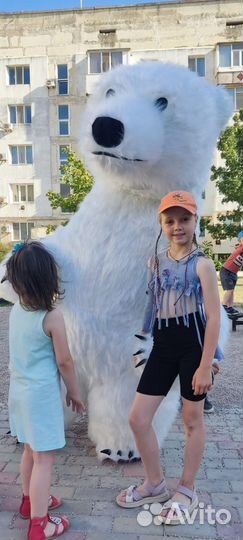 Ростовые куклы, поздравления. Лис, Зайка, Мишка