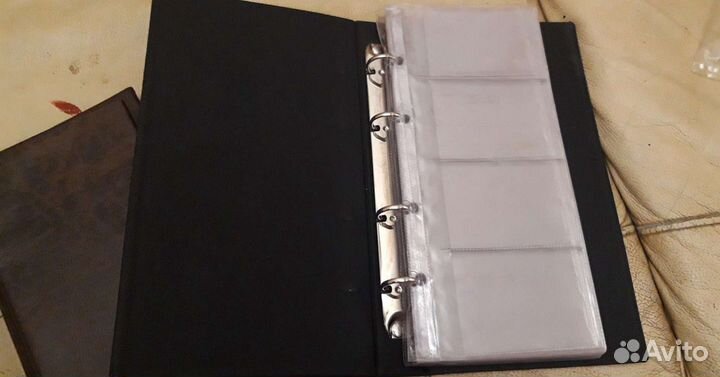 3 большие визитницы (цена за всё)