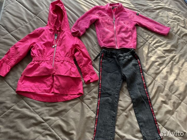 Вещи пакетом на девочку