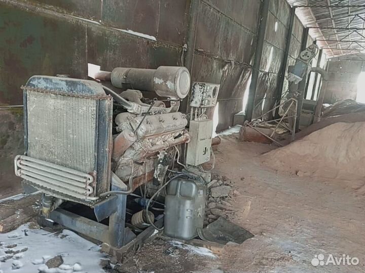 Генератор 100 квт. Двс ямз 238