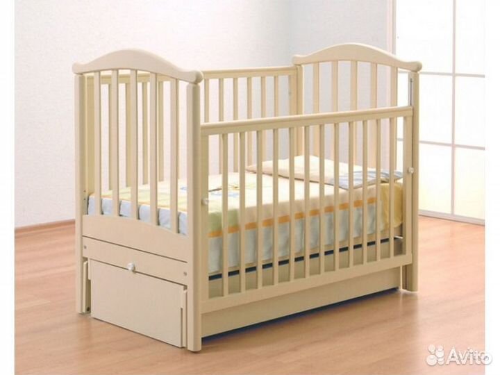 Кровать Гандылян Слон. кость (прод. маятни