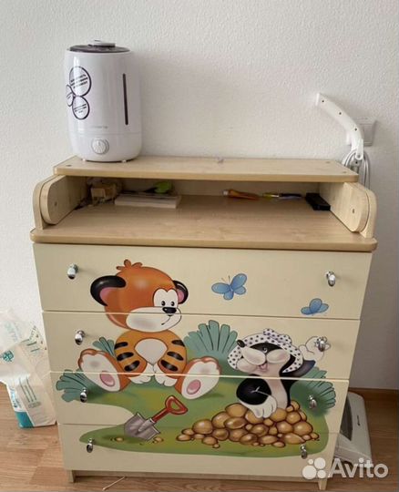 Комод детский с пеленальным столиком