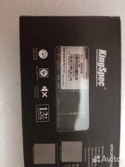 Новые m.2 2280 ssd 256гб