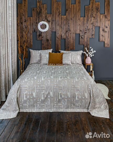 Покрывало адриан лаванда новое плед на кровать