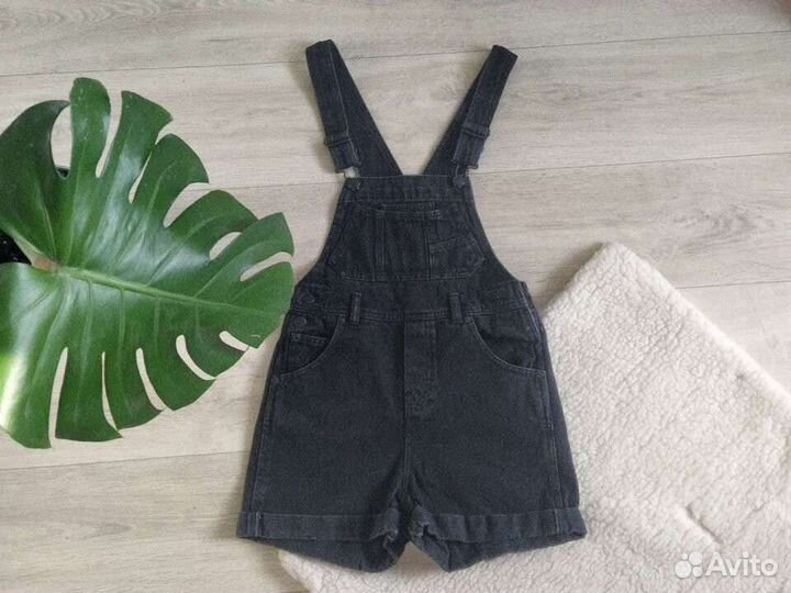Джинсовый комбинезон женский Monki 40 42 y2k