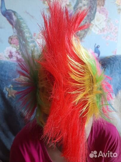 Косы зи-зи и парик карновальный