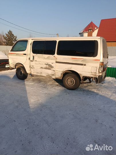 Toyota hiace в разбор