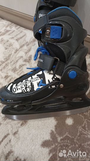 Коньки раздвижные 30-33