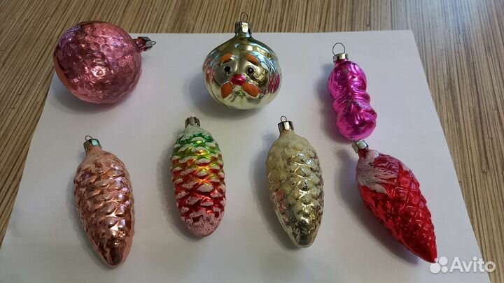 Елочные игрушки СССР