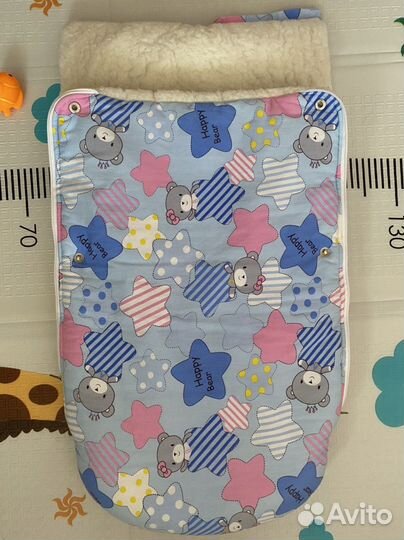 Конверт зимний на овчине