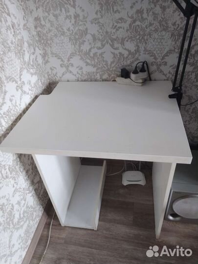 Компьютерный стол белый бу