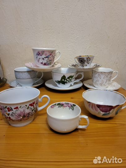 Чайные пары, кружки. Раритет, СССР