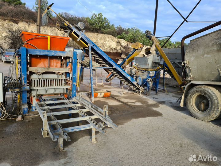 Оборудование для производства брусчатки