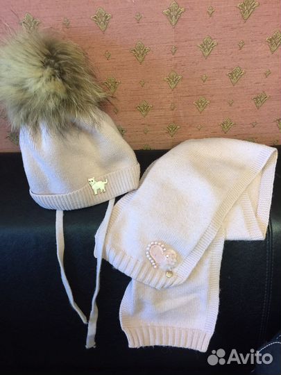 Шапка зимняя для девочки