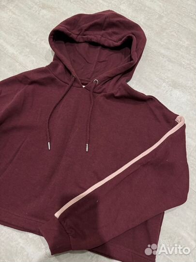 Толстовка женская укороченная