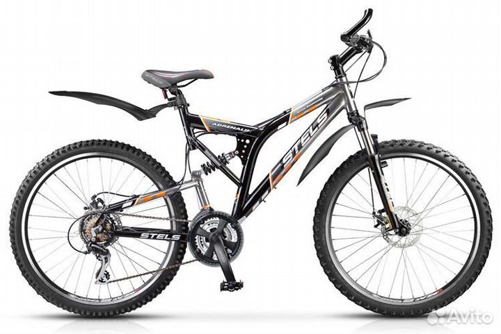Велосипед Stels Adrenalin (двухподвес) 26'