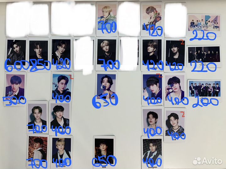 Полароиды к японским гудсам stray kids