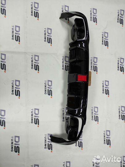 Диффузор + насадки Mercedes E class W213 brabus