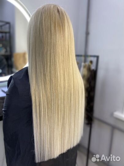 Наращивание волос Афронаращивание