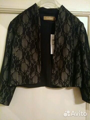 Болеро ажурное с подкладкой