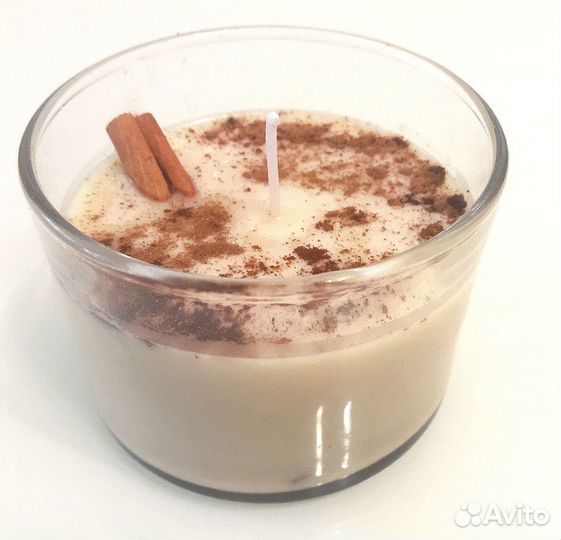 Свеча из соевого воска с маслами