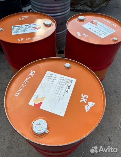 Моторное масло ZIC X9 5W40 200л