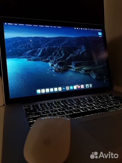 MacBook Pro 15 (2015), 512 ГБ, Core i7, 2.2 ГГц, RAM 16 ГБ, Radeon R9 M370X 2 ГБ