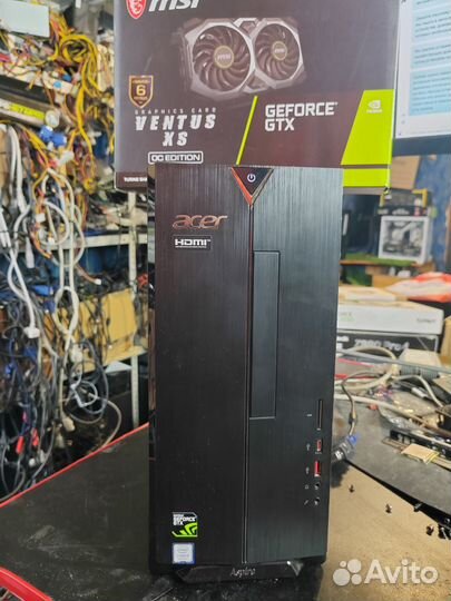 Aser Intel i5-9400F/GTX1660super/RAM16/SSD/HDD
