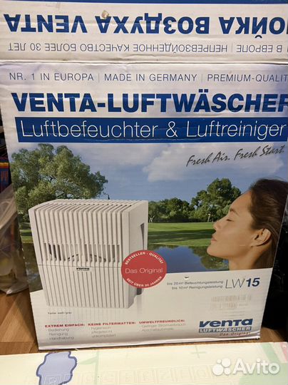 Увлажнитель воздуха venta lw15