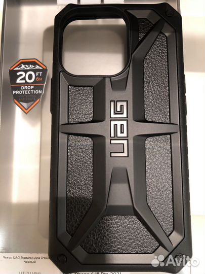 Чехол UAG Monarch для iPhone 13/pro черный