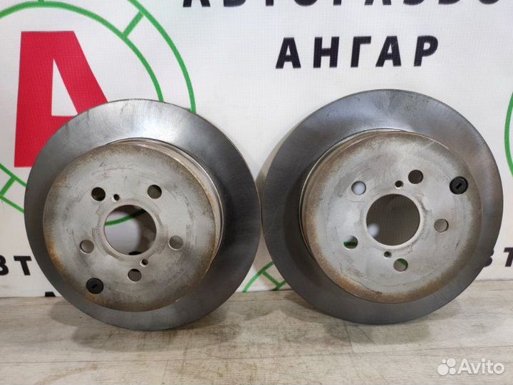 Диски тормозные задние Toyota Avensis T25 2AZ-FSE