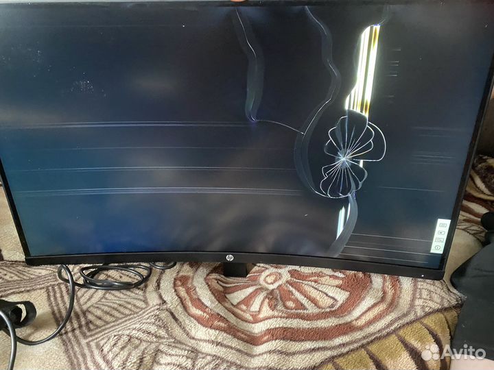 Манитор hp 27x curved gaming display