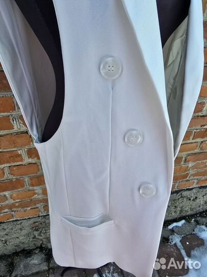 Жилет удлинённый 46-48 классика