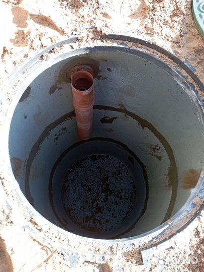 Септик из бетонных колец под ключ